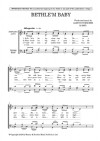Treseder, Gareth: Bethle'm Baby (SATB a cappella) - Digital Sheet Music
