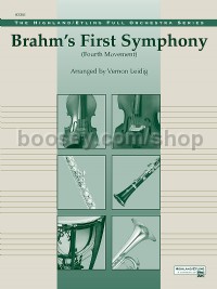 Brahms's 1st Symphony, 4th Movement (Conductor Score)