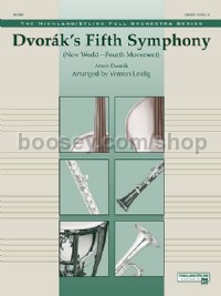 Dvorák's Fifth Symphony ("New World," Fourth Movement) (Conductor Score)