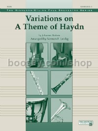 Variations on a Theme of Haydn (Conductor Score)