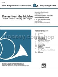 Theme from "The Moldau" (Concert Band Conductor Score)