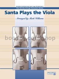 Santa Plays the Viola (String Orchestra Conductor Score)