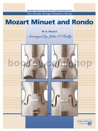 Mozart Minuet and Rondo (String Orchestra Conductor Score)