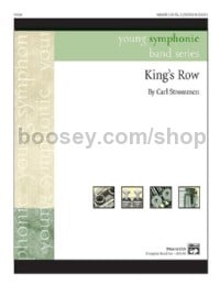 King's Row (Concert Band Conductor Score & Parts)