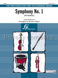 Symphony No. 1 (4th Movement ) (Conductor Score)