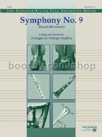 Symphony No. 9 (Fourth Movement) (Conductor Score)