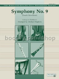 Symphony No. 9 (Fourth Movement) (Conductor Score & Parts)