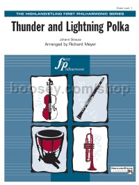 Thunder and Lightning Polka (Conductor Score)