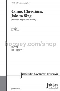 Come, Christians, Join To Sing (SATB)