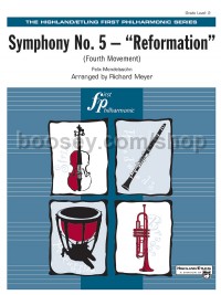 Symphony No. 5 "Reformation" (4th Movement) (Conductor Score & Parts)