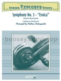 Symphony No. 3 -- "Eroica" (String Orchestra Score & Parts)