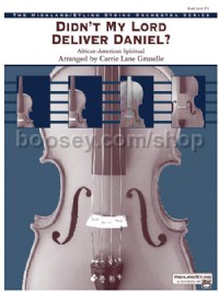 Didn't My Lord Deliver Daniel? (String Orchestra Score & Parts)