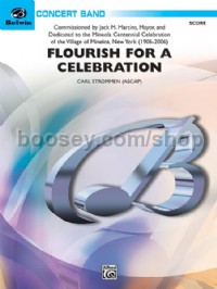 Flourish for a Celebration (Concert Band Conductor Score & Parts)