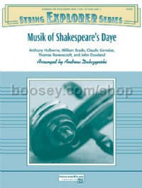 Musik of Shakespeare's Daye (String Orchestra Score & Parts)