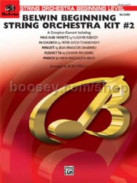 Belwin Beginning String Orchestra Kit #2 (String Orchestra Score & Parts)