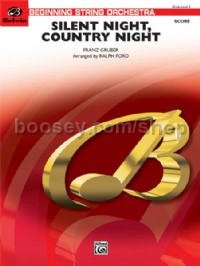 Silent Night, Country Night (String Orchestra Score & Parts)