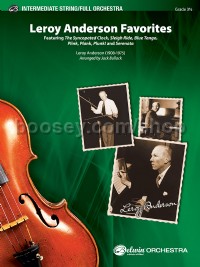 Leroy Anderson Favorites (Conductor Score & Parts)
