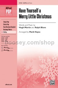Have Yourslf Merry Little Christmas (SATB)