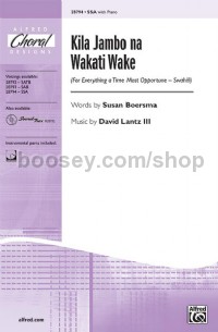 Kila Jambo na Wakati Wake (SSA)