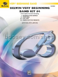 Belwin Very Beginning Band Kit #4 (Concert Band Conductor Score)