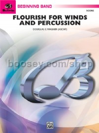 Flourish for Winds and Percussion (Concert Band Conductor Score & Parts)