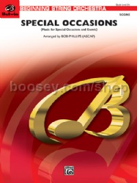 Special Occasions (Music for Special Occasions and Events) (String Orchestra Conductor Score)