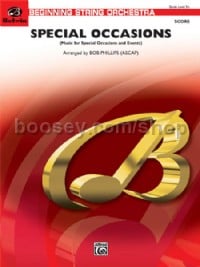 Special Occasions (Music for Special Occasions and Events) (String Orchestra Score & Parts)