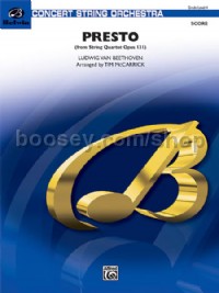 Presto (String Orchestra Score & Parts)