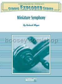 Miniature Symphony (String Orchestra Score & Parts)