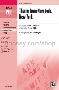 Theme From New York, New York (SATB)