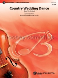 Country Wedding Dance (from The Moldau) (String Orchestra Conductor Score)