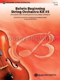 Belwin Beginning String Orchestra Kit #5 (String Orchestra Conductor Score)