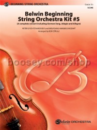 Belwin Beginning String Orchestra Kit #5 (String Orchestra Score & Parts)