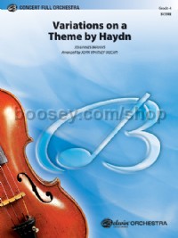 Variations on a Theme by Haydn (Conductor Score)