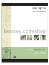 Pony Express (Concert Band Conductor Score & Parts)