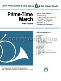 Prime-Time March (Conductor Score)