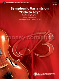 Symphonic Variants on "Ode to Joy" (String Orchestra Score & Parts)