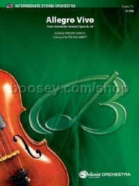 Allegro Vivo (String Orchestra Conductor Score)