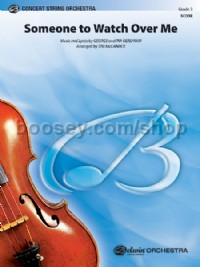 Someone to Watch Over Me (String Orchestra Conductor Score)