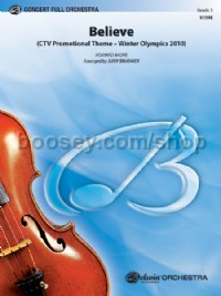 Believe (Winter Olympics 2010) (Conductor Score)