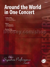 Around the World in One Concert (String Orchestra Conductor Score)