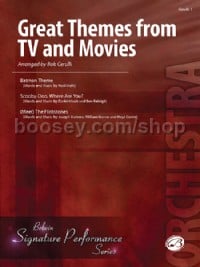 Great Themes from TV and Movies (String Orchestra Conductor Score)