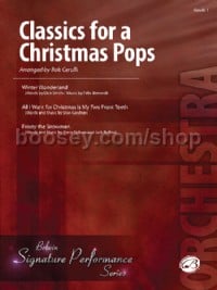 Classics for a Christmas Pops, Level 1 (String Orchestra Conductor Score)
