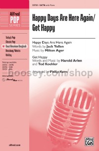 Happy Days Are Here Again (SATB)