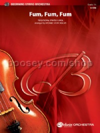 Fum, Fum, Fum (String Orchestra Conductor Score)