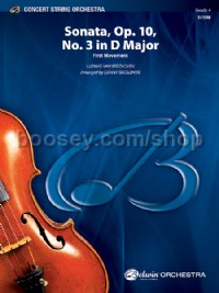Sonata, Opus 10, No. 3 (String Orchestra Conductor Score)