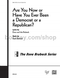 Are You Now...Democrat Or Rep (SATB)