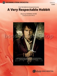 A Very Respectable Hobbit (from The Hobbit: An Unexpected Journey) (String Orchestra Conductor Score