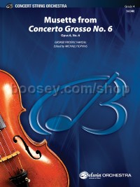 Musette from Concerto Grosso No. 6 (String Orchestra Conductor Score)