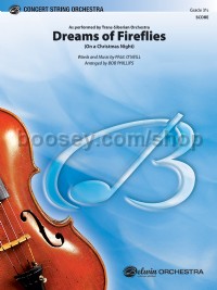 Dreams of Fireflies (On a Christmas Night) (String Orchestra Conductor Score)